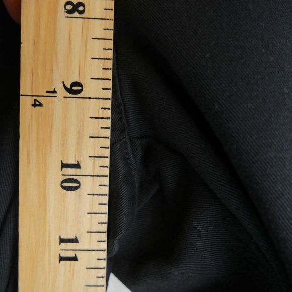 L.L. Bean Favorite Fit Womens 6 Navy Bayside Wrinkle Free Cotton Trouser Pant - Picture 11 of 12